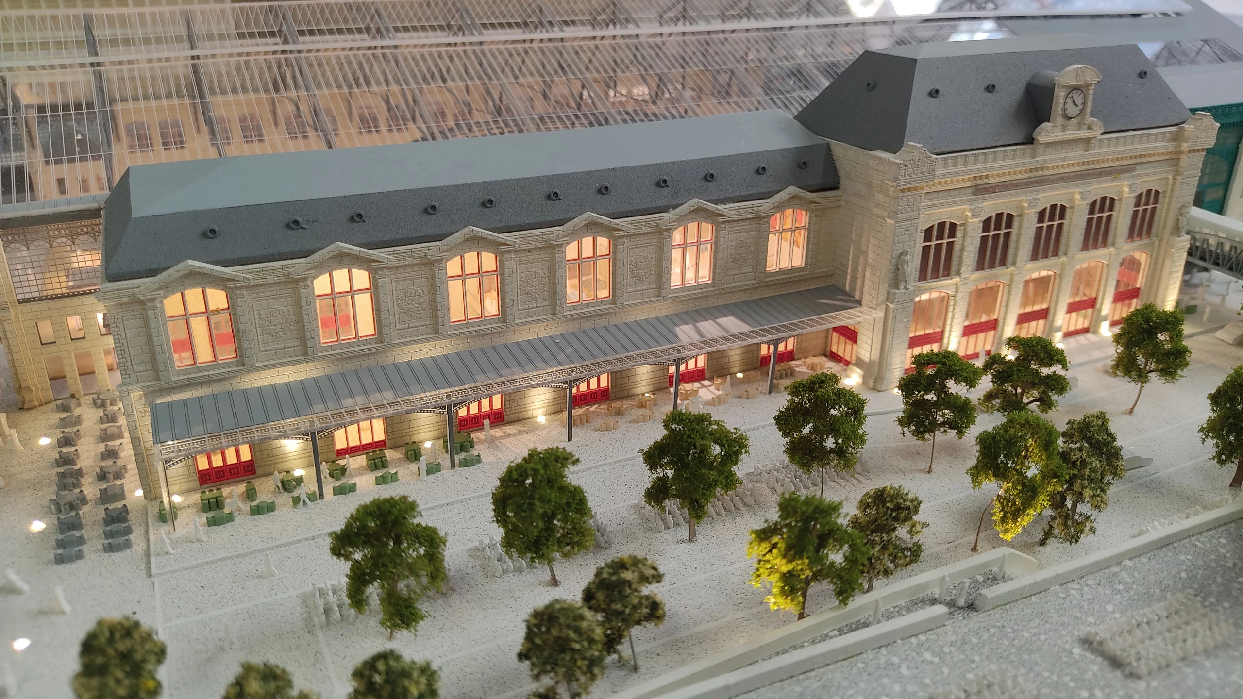 Maquette centres commerciaux - Austerlitz
